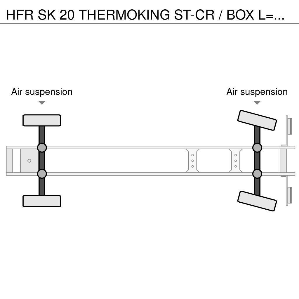 HFR SK 20 THERMOKING ST-CR / BOX L=13419 mm Frysetrailer Semi