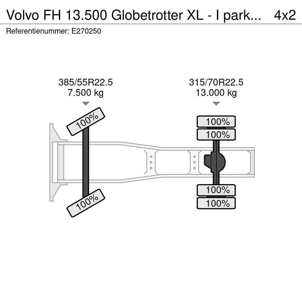 Volvo FH 13.500 Globetrotter XL - I parkcool - Retarder Trekkvogner