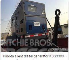 Kubota DIESEL GENERATOR KJ-T300 Diesel Generatorer