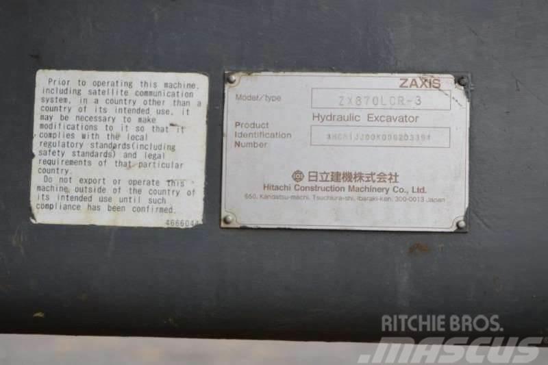 Hitachi ZX870 Minigravere <7t