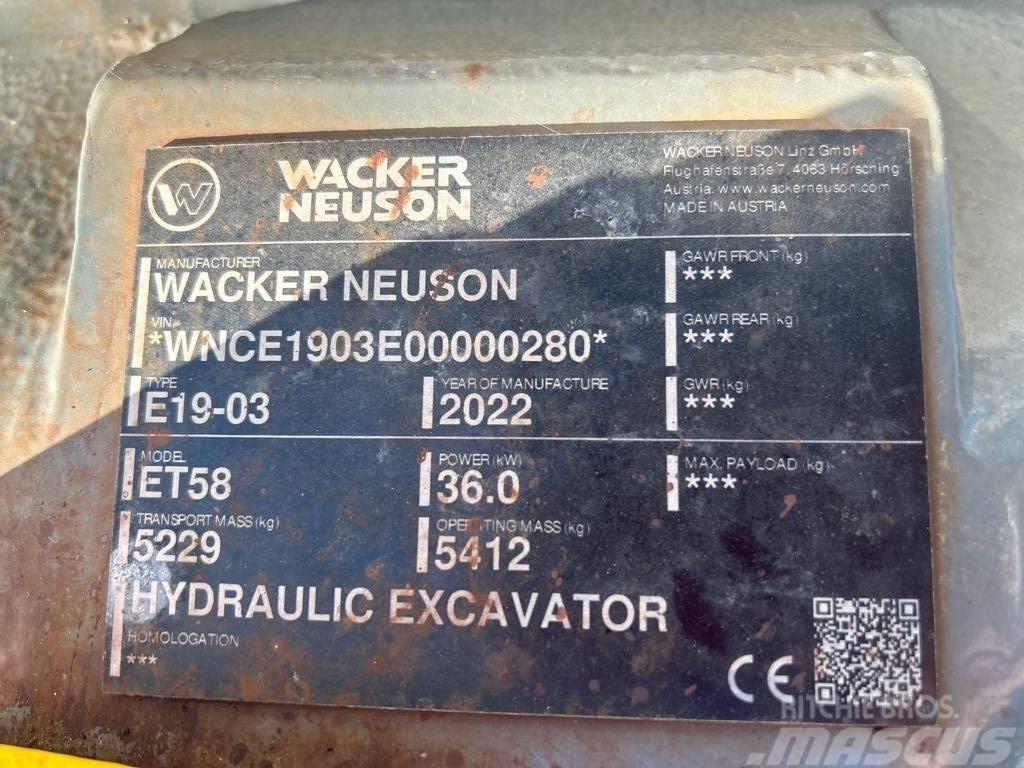 Wacker Neuson ET58 Beltegraver