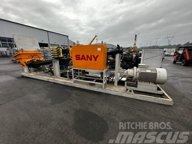 Sany Concrete Pump STATIONAR ELECTRIC 90 KW Betongpumpe biler