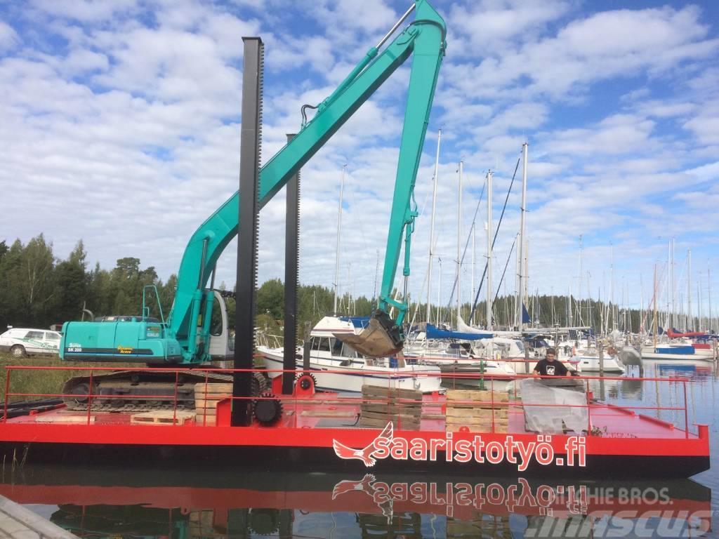 Finnboom Pontoons FBP  FB Pontoons Barge Arbeidsbåter, lektere og pontonger