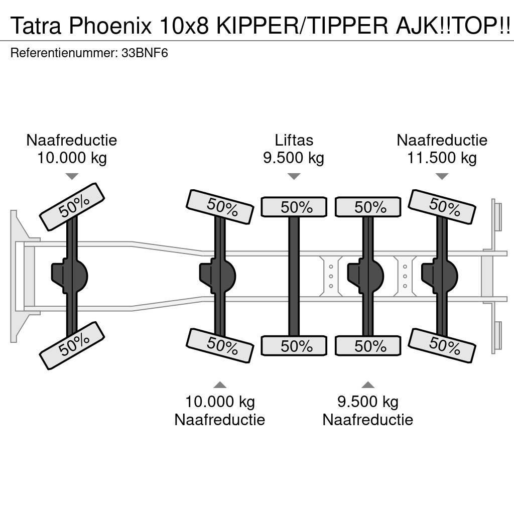 Tatra Phoenix 10x8 KIPPER/TIPPER AJK!!TOP!! Tippbil