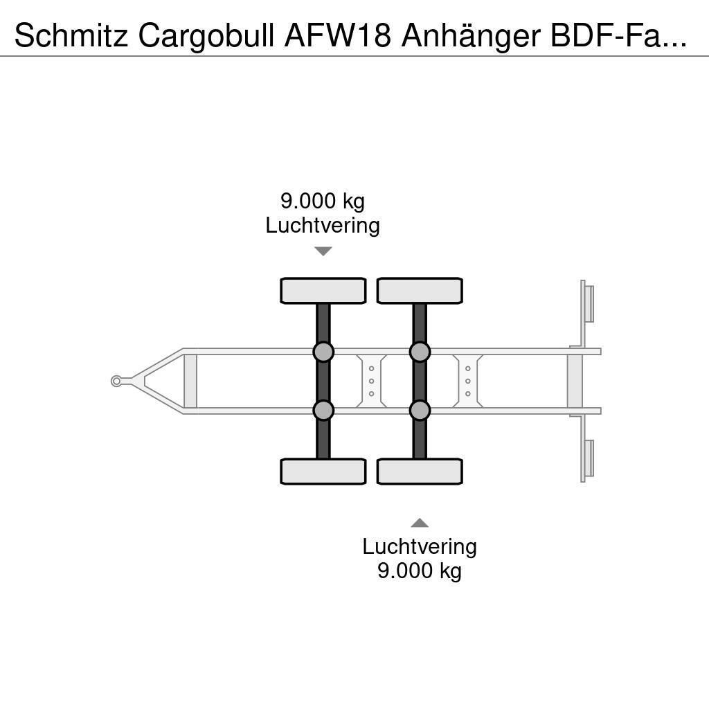 Schmitz Cargobull AFW18 Anhänger BDF-Fahrgestell Containerhenger