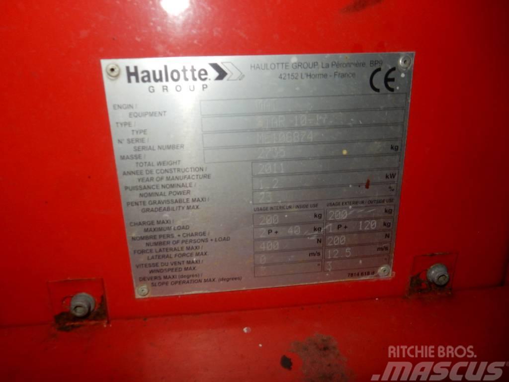 Haulotte Star 10 Teleskop bomlifter