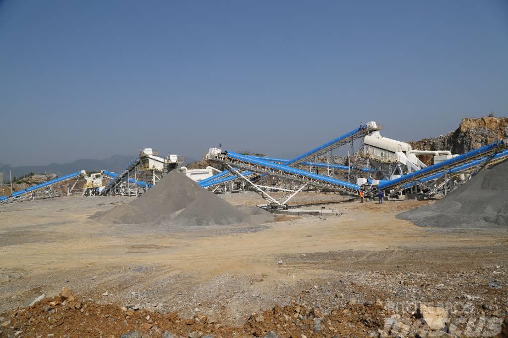 Kinglink 300TPH limestone crushing plant Produksjonsanlegg til grustak m.m.