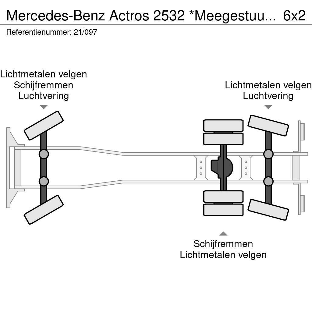 Mercedes-Benz Actros 2532 *Meegestuurd as*Bluetooth*Airco*Cruise Krokbil