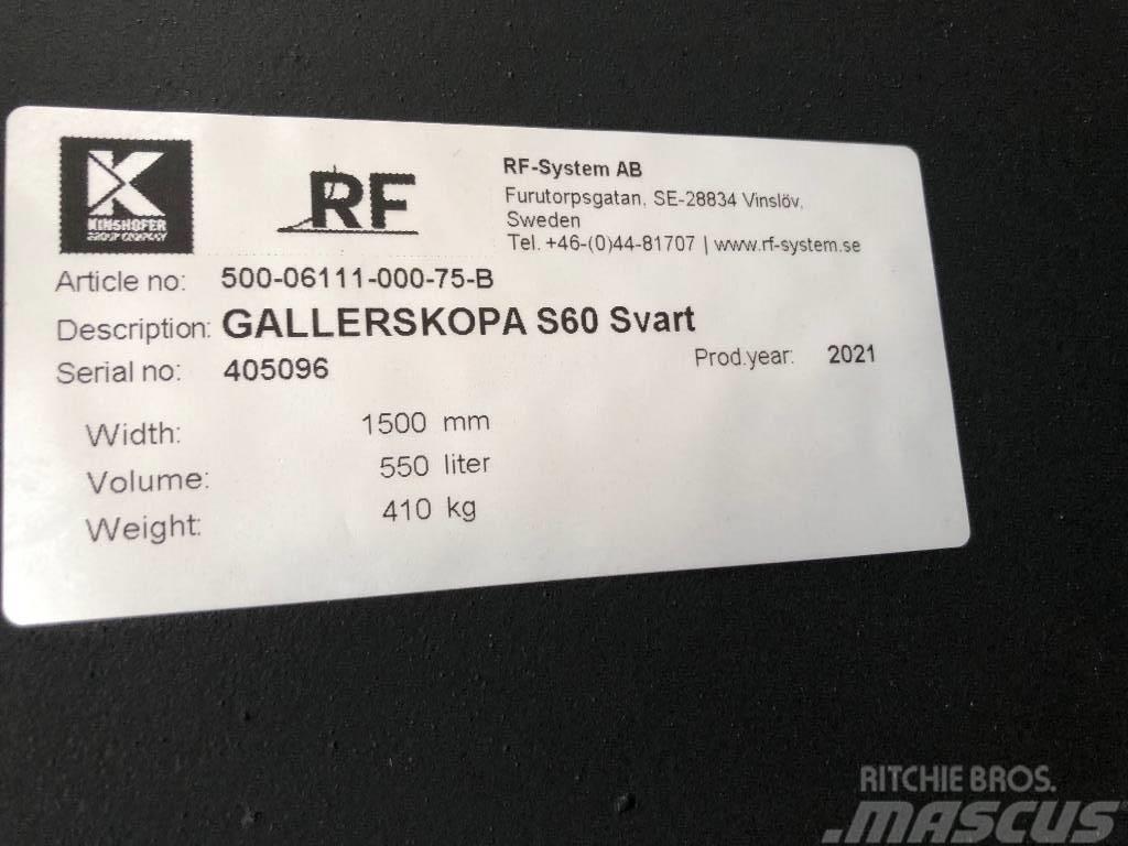 Rf-system RF Gallerskopa S60 Skuffer