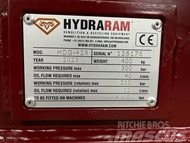 Hydraram HDG-42R | CW10 | 4.5 ~ 7.5 Ton | Sorteergrijper Gripere