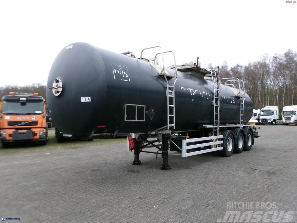 Magyar Chemical tank inox 37.4 m3 / 1 comp / ADR 30/11/20 Tanksemi