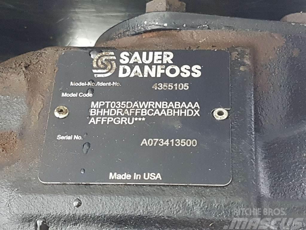 Sauer Danfoss MPT035DAWR-4355105-Load sensing pump Hydraulikk