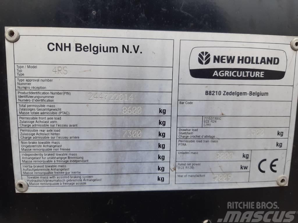 New Holland BB9060 RS, Fyrkantspress Firkantpresser