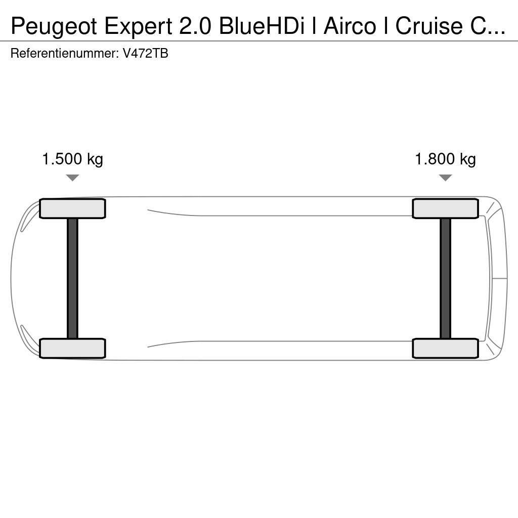 Peugeot Expert 2.0 BlueHDi l Airco l Cruise Control l Trek Lette lastebiler