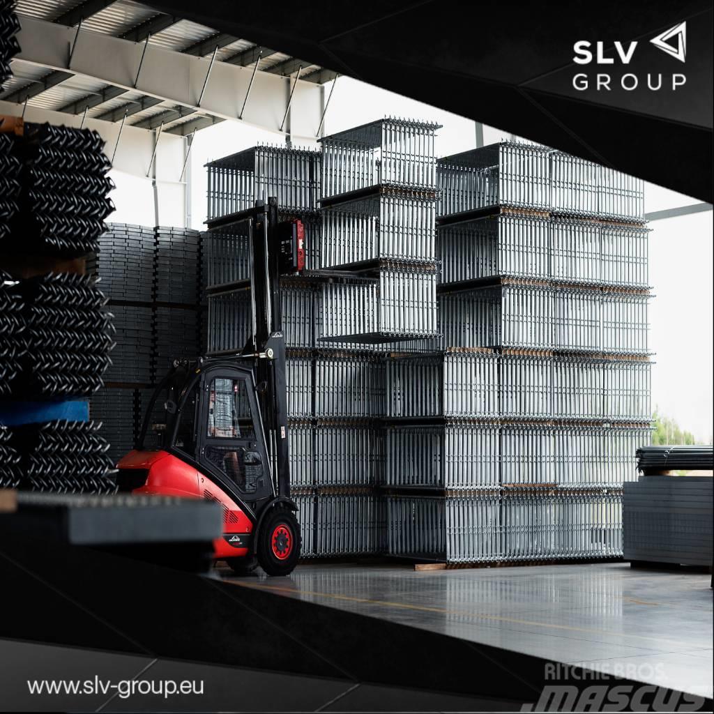  SLV GROUP 500 m2 Gerüst Fassadengerüst Stahl Stillas