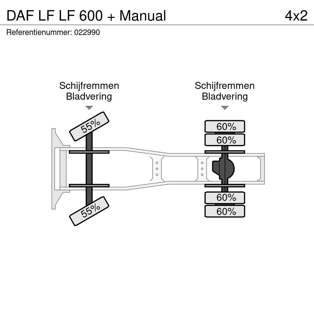 DAF LF LF 600 + Manual Trekkvogner