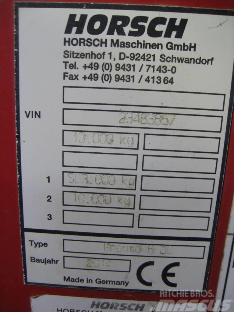 Horsch Pronto 6 DC Kombinerte såmaskiner