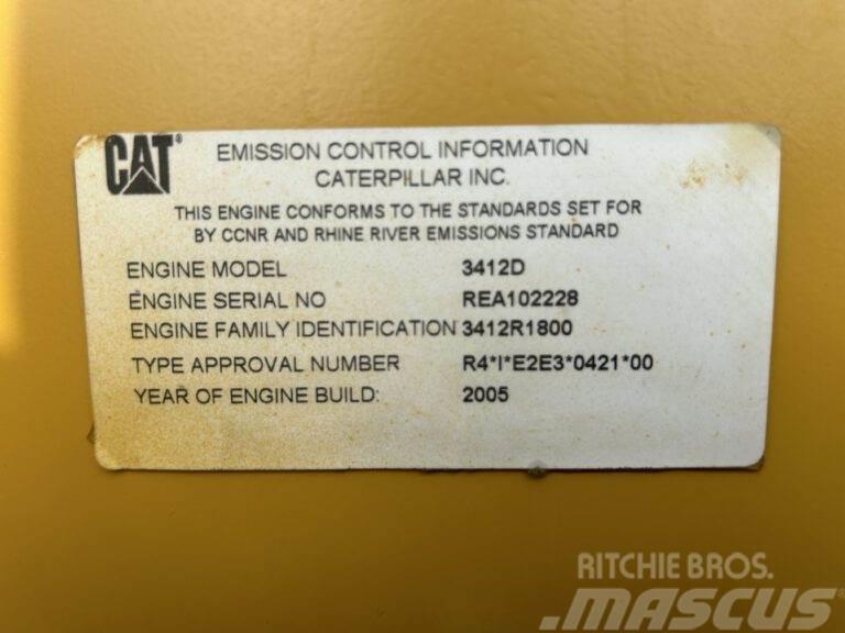 CAT 3412D Marine motor enheter