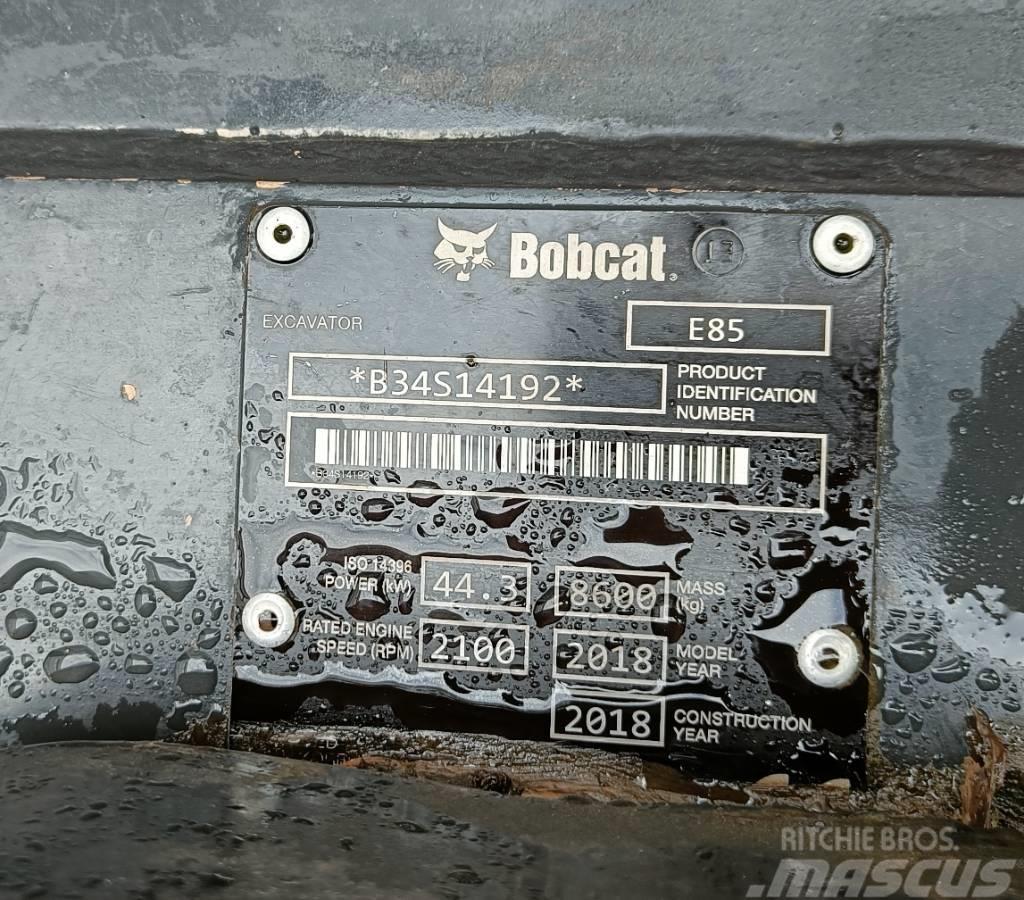 Bobcat E 85 / 8600kg / Midigravere 7 - 12t