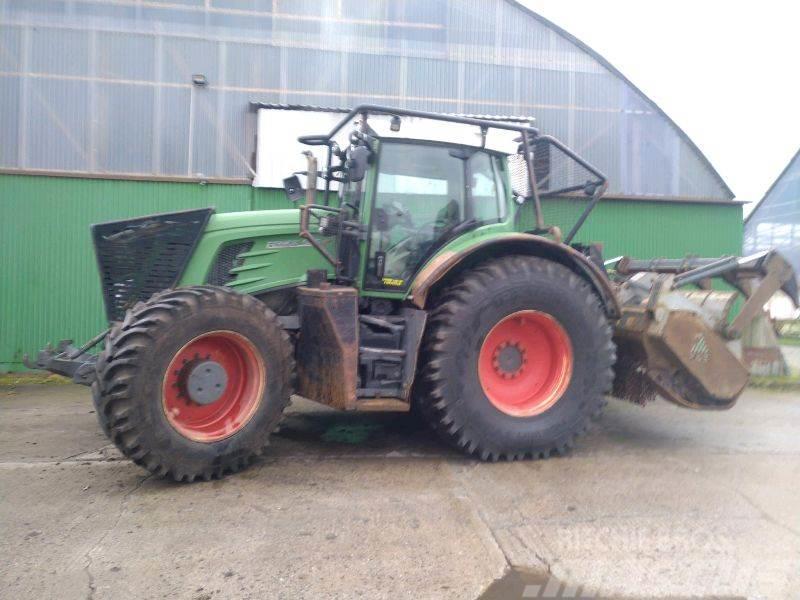 Fendt 939 Vario RüFa mit Forstfräse Traktorer