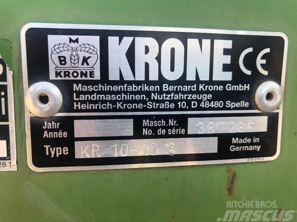 Krone KR 10-16 Dismantled: spare parts Rundballepresser