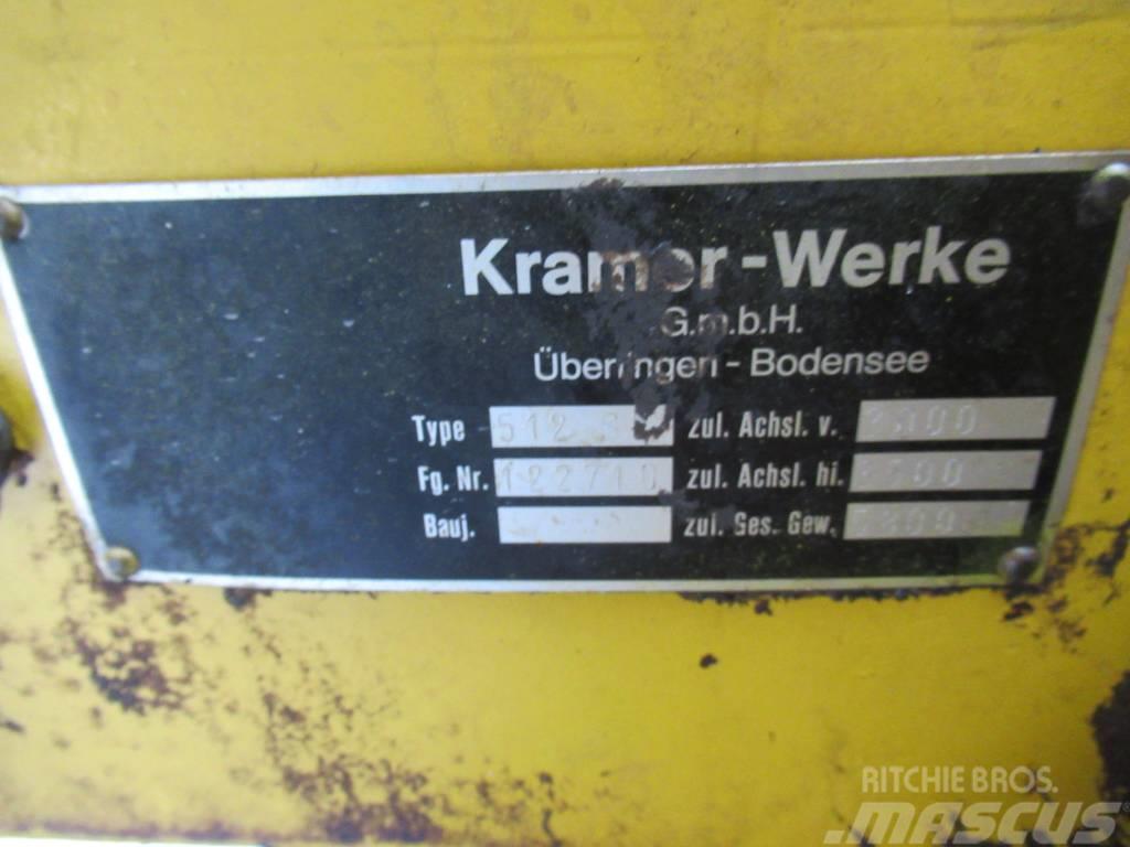 Kramer 512 SL KAUHA + PIIKIT Hjullastere