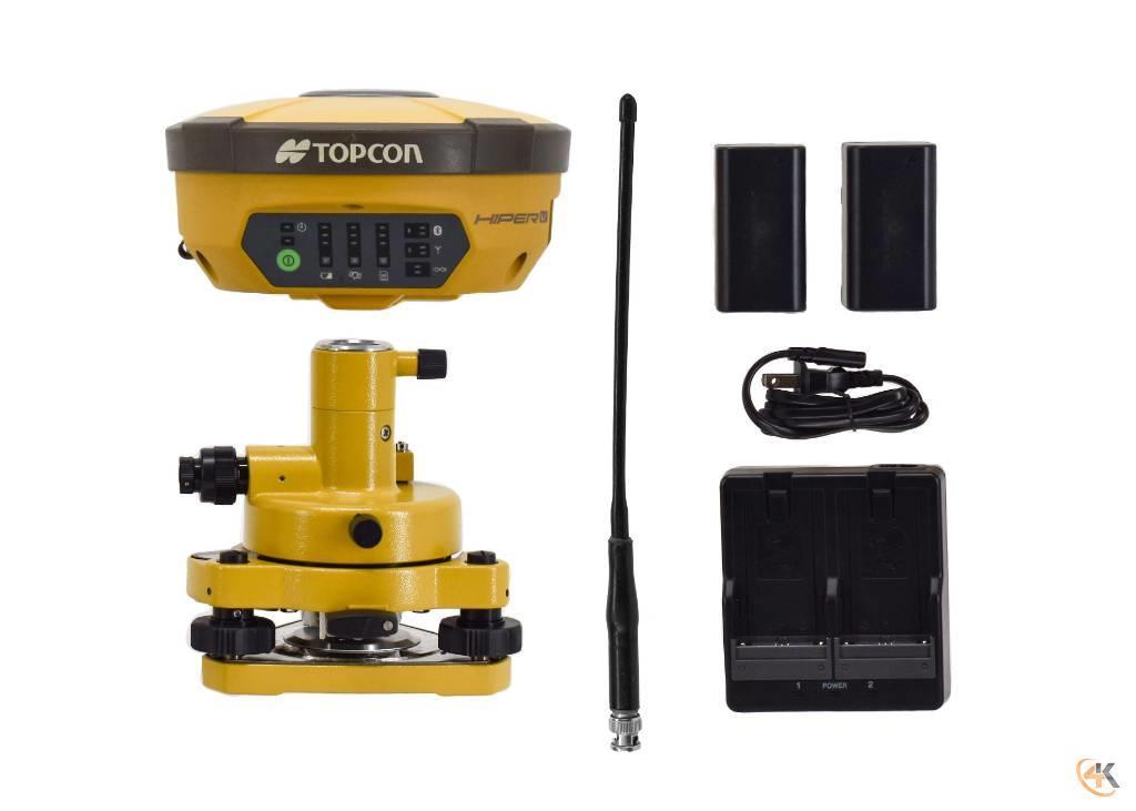 Topcon Single Hiper V UHF II GPS GNSS Base/Rover Receiver Andre komponenter