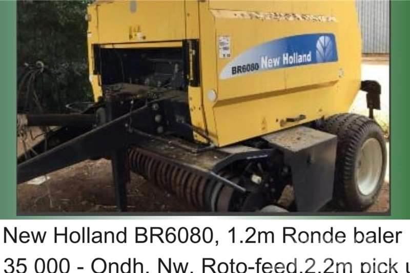 New Holland BR6080 - 1.2m - 2.2m pick up - roto feed Andre lastebiler
