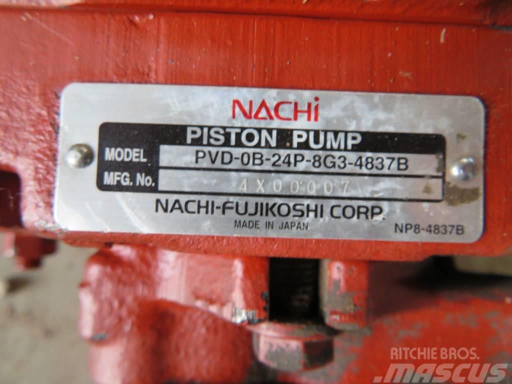 Nachi PVD-0B-24P-8G3-4837B Kubota U25-3 Hydraulikk