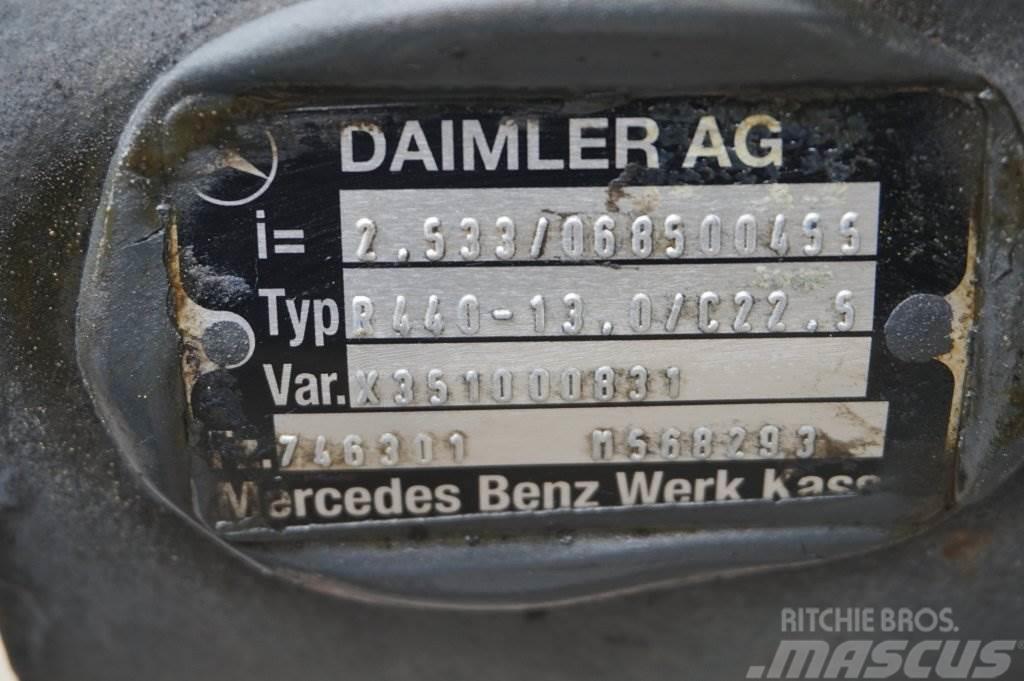 Mercedes-Benz R440-13A/C22.5 38/15 Aksler