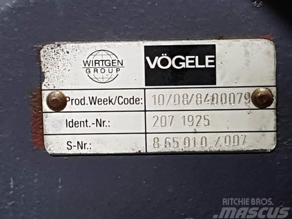 Vögele 2071925 - Transmission/Getriebe/Transmissiebak Girkasse