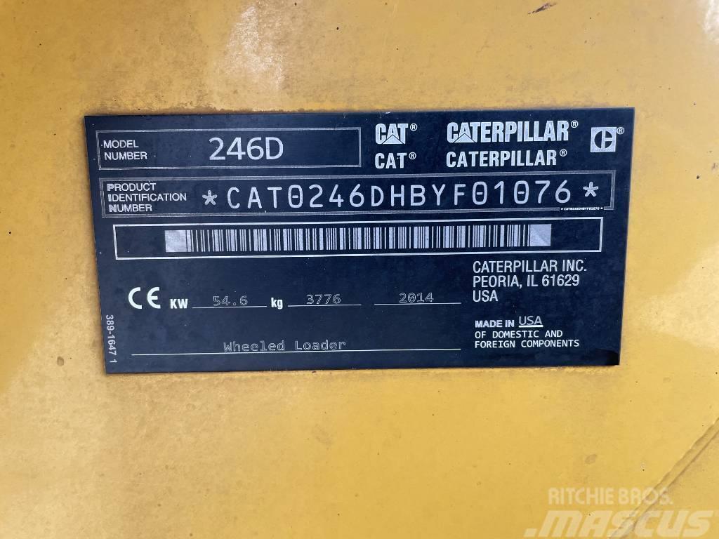 CAT 246D HF Kompaktlastere