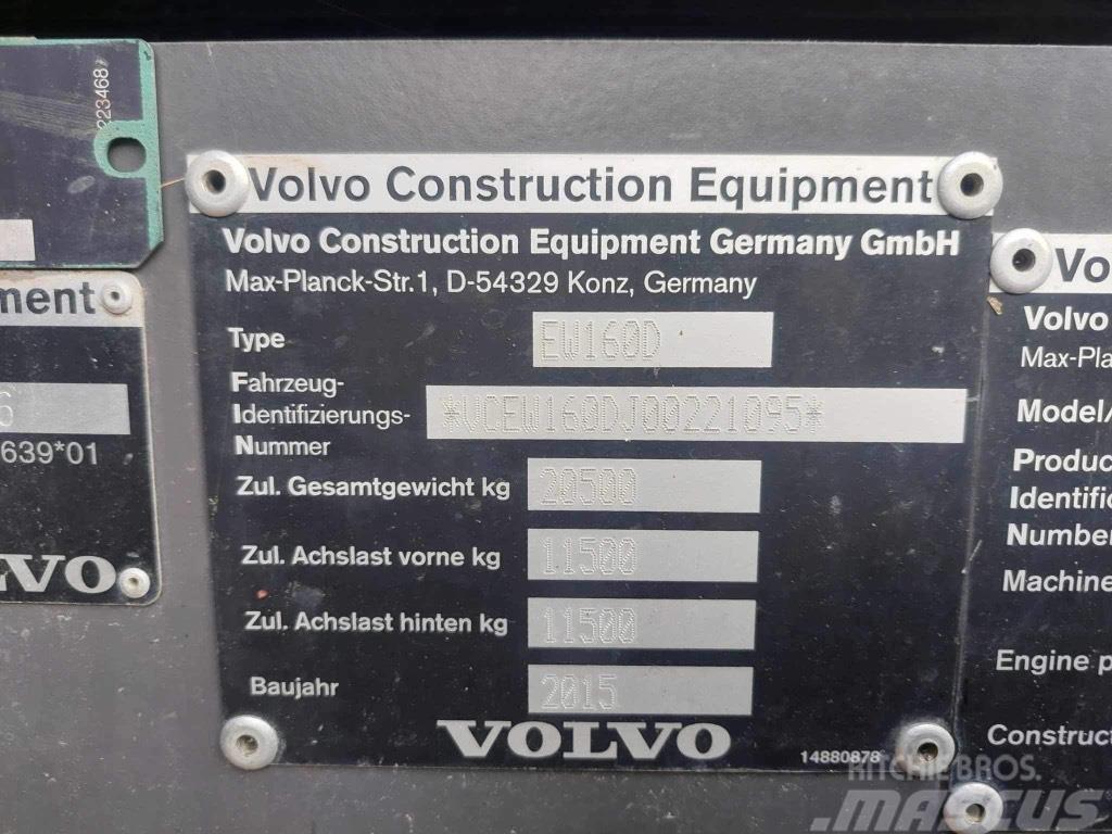 Volvo EW 160 D Hjulgravere