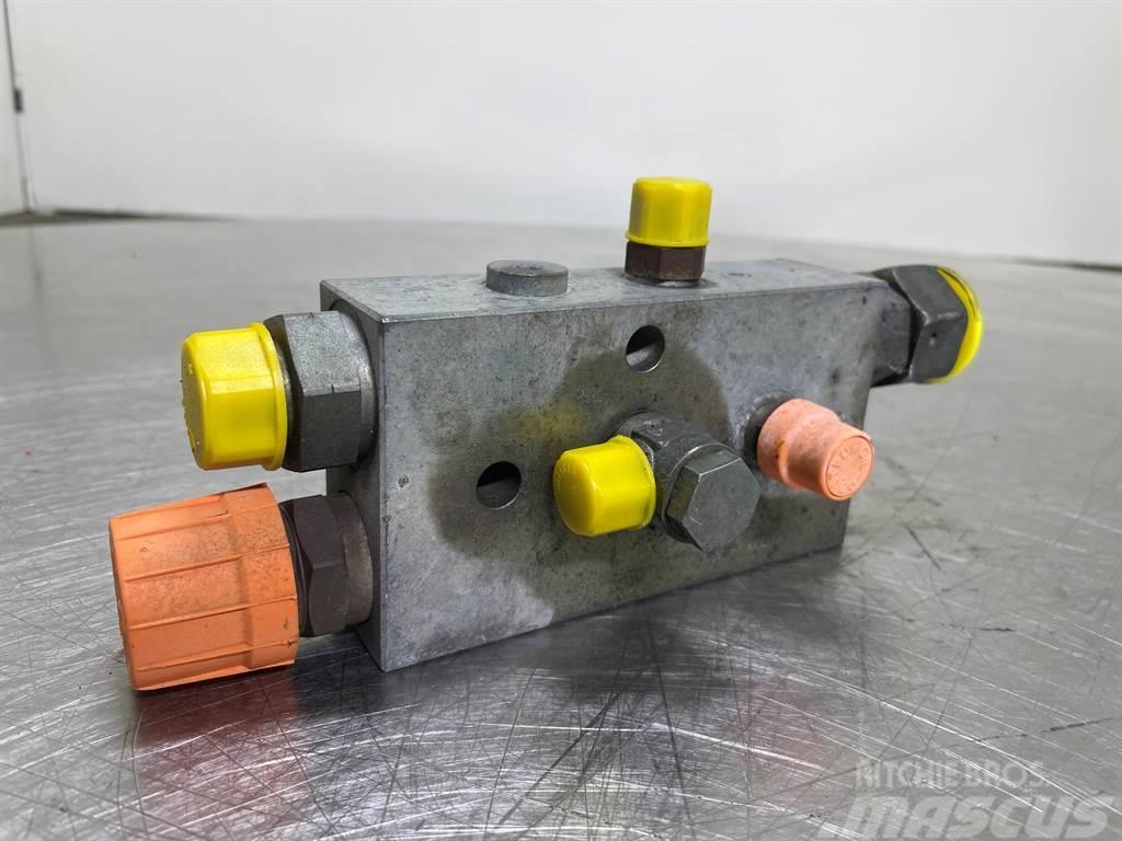 Ahlmann AZ150-Oil Control-Counter balance valve Hydraulikk
