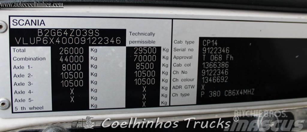 Scania P 380 + PK 15500 Tippbil