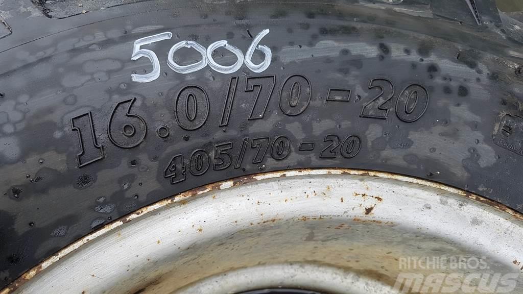 BKT 405/70-20 (16/70-20) - Tyre/Reifen/Band Dekk, hjul og felger