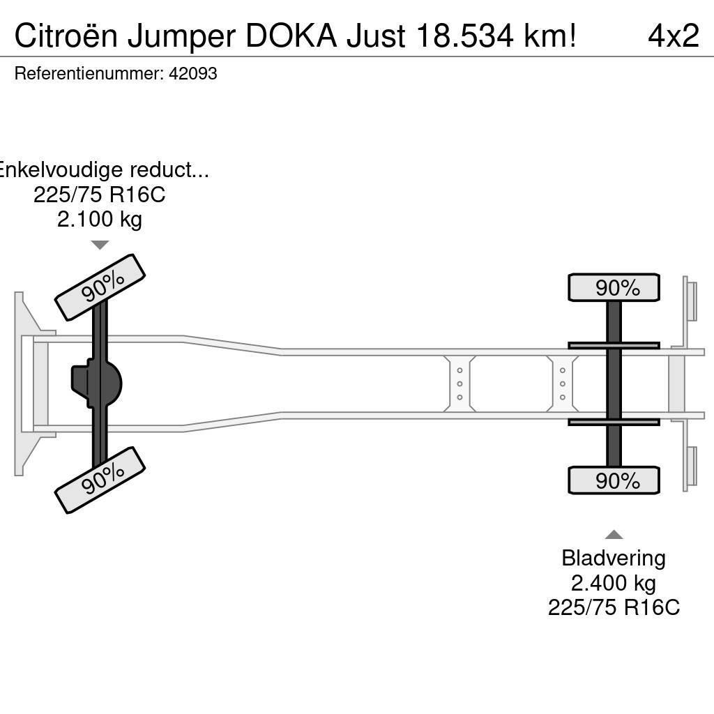 Citroën Jumper DOKA Just 18.534 km! Planbiler