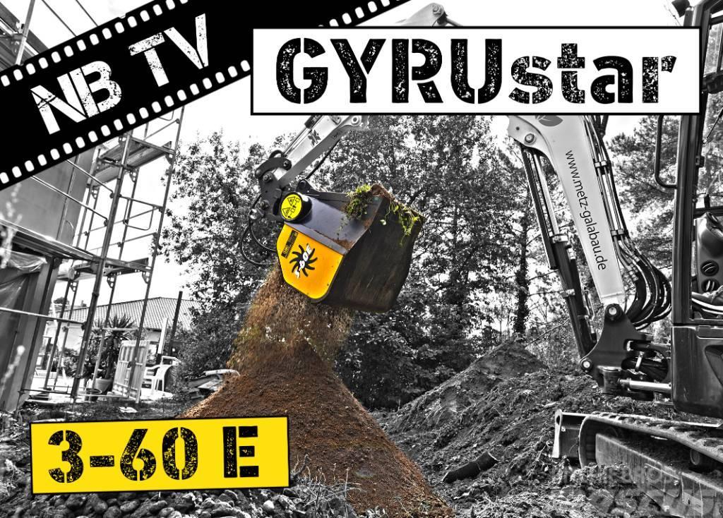 Gyru-Star 3-60E | Schaufelseparator Minibagger Sorteringsskuffer
