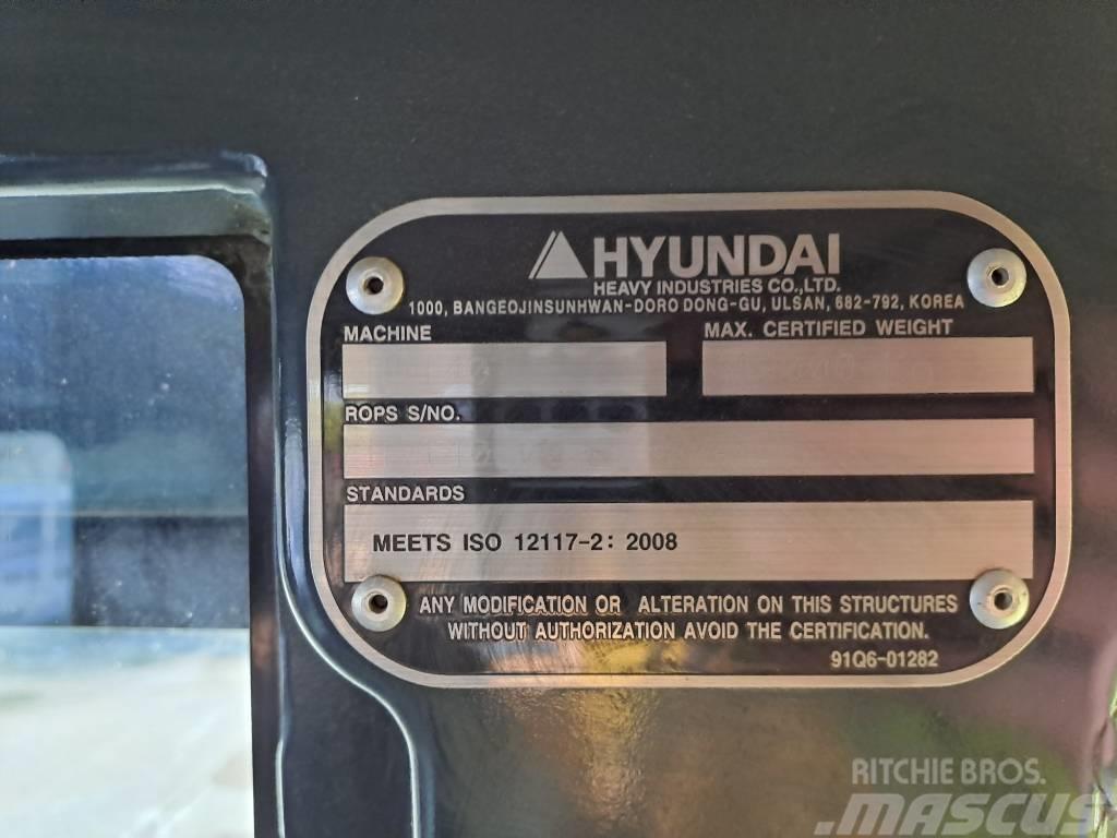 Hyundai HX140W Hjulgravere