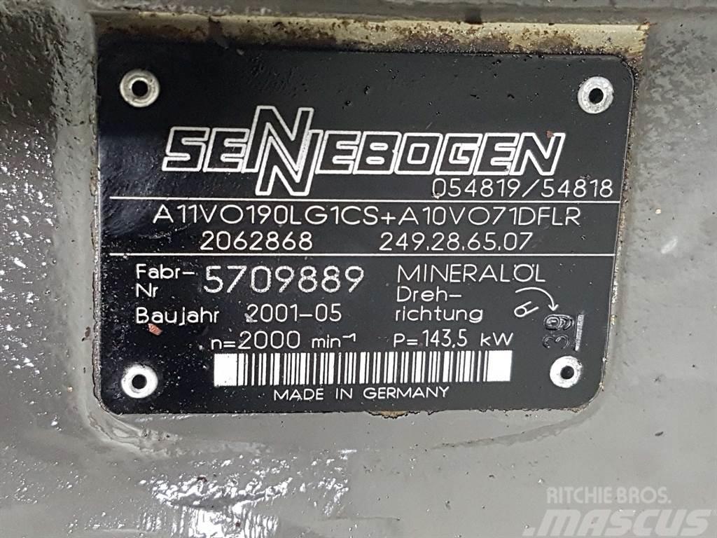 Sennebogen -Rexroth A11VO190LG1CS-Load sensing pump Hydraulikk