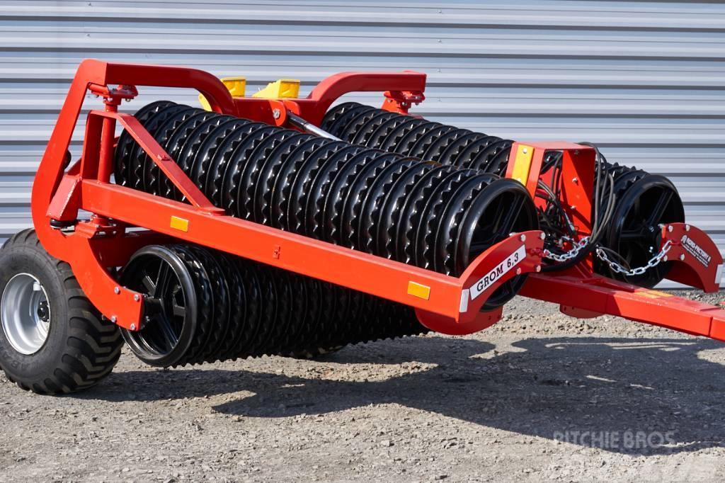Agro-Factory Grom 6,3 roller/ rouleau cambridge 600 mm, 6,3m Valser