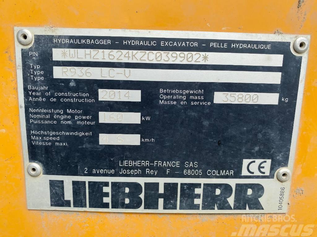 Liebherr R 936 LC Beltegraver