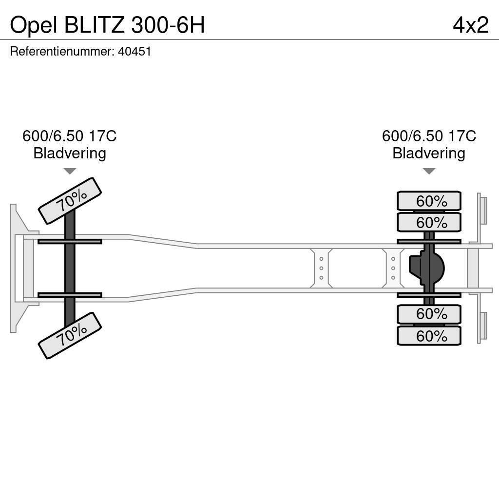 Opel BLITZ 300-6H Planbiler
