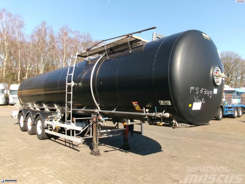 Magyar Bitumen tank inox 32 m3 / 1 comp + ADR Tanksemi
