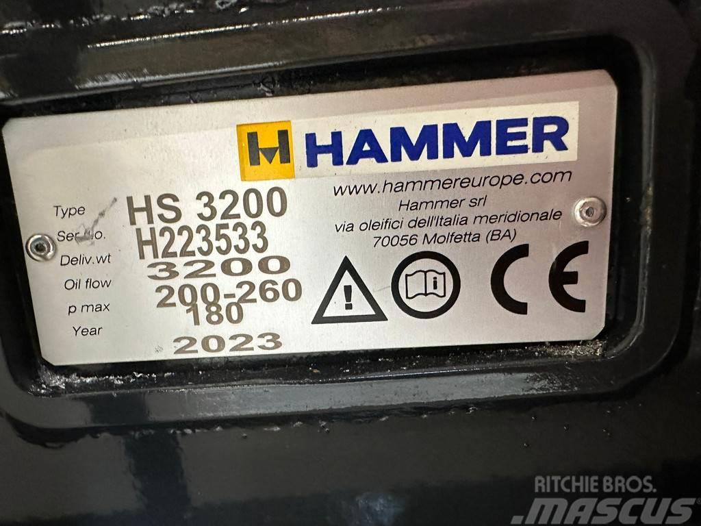 Hammer HS3200 Hydrauliske hammere