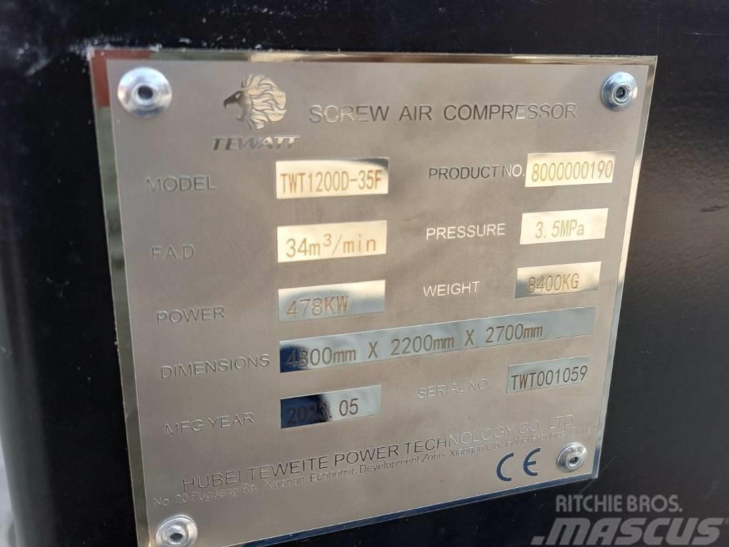  Tewatt TWT1200D-35F Kompressorer