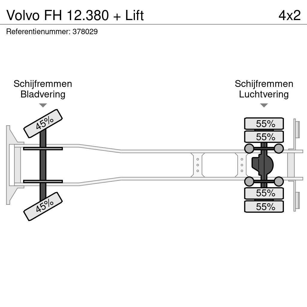 Volvo FH 12.380 + Lift Dyretransport