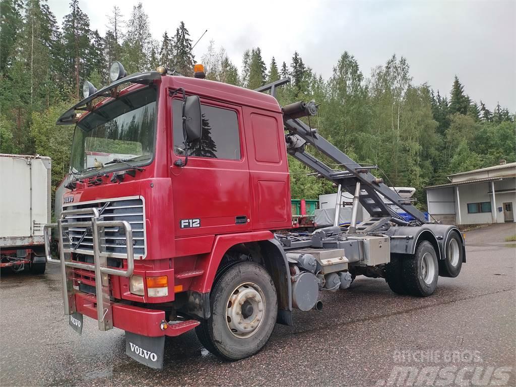 Volvo F12 6x2 vaijerilaite Kabelløft lastebiler