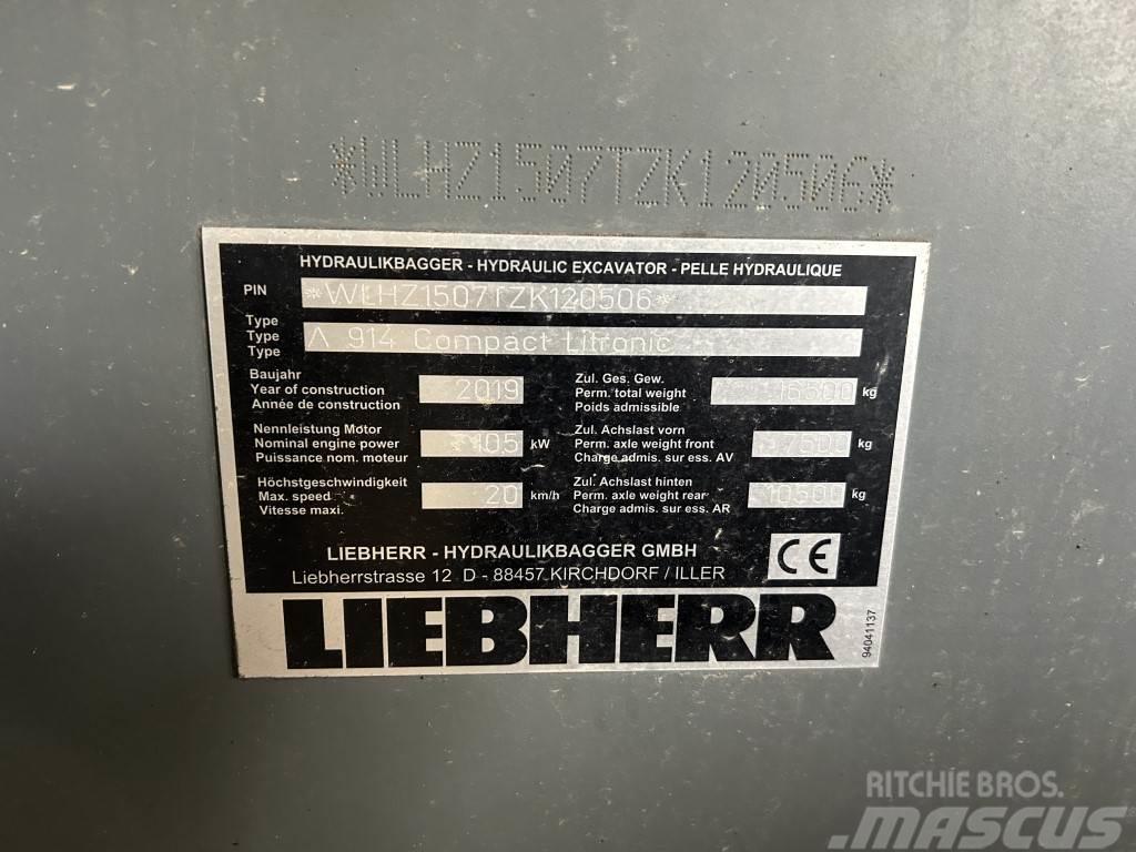 Liebherr A 914 Compact Litronic Hjulgravere