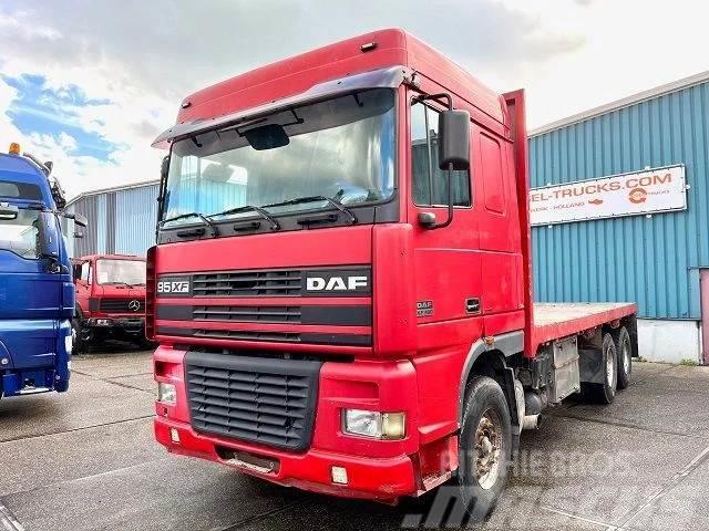 DAF 95-430XF SPACECAB 6x4 FULL STEEL WITH OPEN BODY (E Planbiler